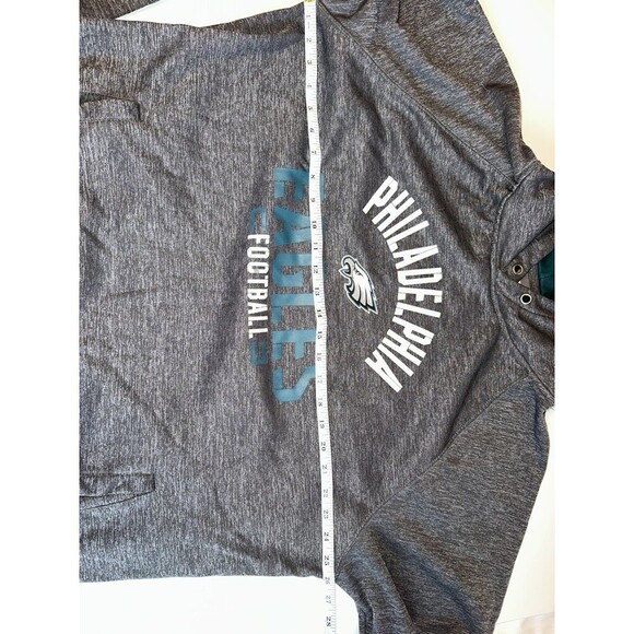 Philadelphia Eagles Hoodie XL Gray NFL Pro Line Fanatics Pullover Sweatshirt - Picture 6 of 9